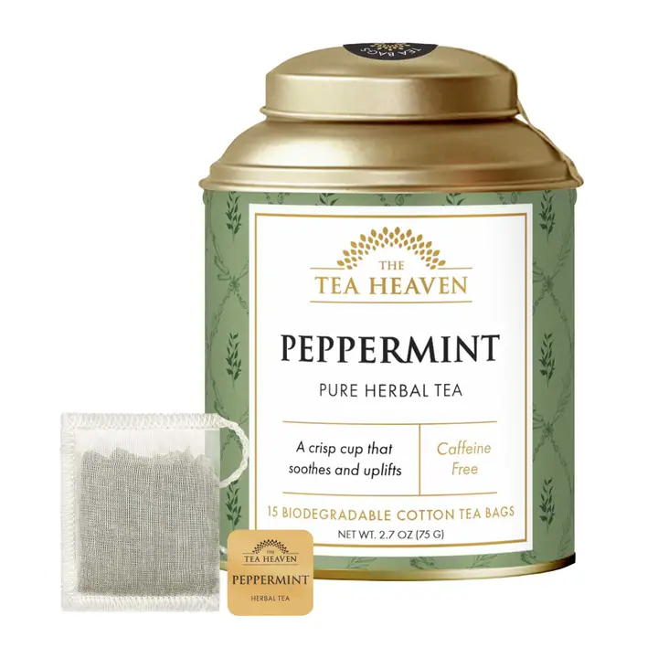 Peppermint Tea Bag Canister - Image 3