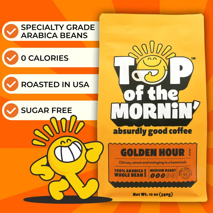 Golden Hour Medium Roast Coffee | 12oz (ground) - Image 2